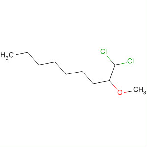 Nonane, 1,1-dichloro-2-methoxy- molecular structure