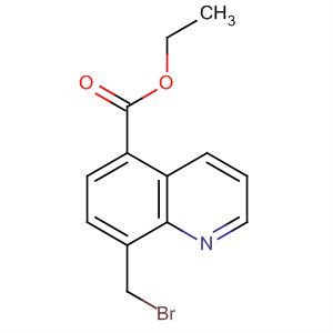 5-Quinolinecarboxylic acid, 8-(bromomethyl)-, ethyl ester