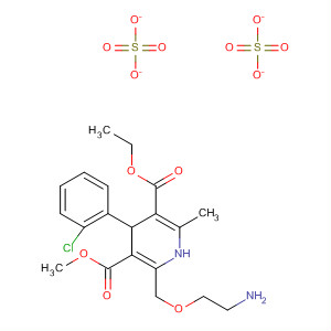 3,5-Pyridinedicarboxylic acid,2-[(2-aminoethoxy)methyl]-4-(2-chlorophenyl)-1,4-dihydro-6-methyl-,3-ethyl 5-methyl ester, sulfate (1:2)