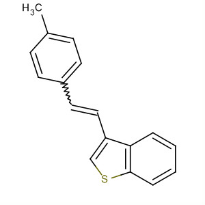 Benzo[b]thiophene, 3-[2-(4-methylphenyl)ethenyl]-
