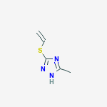 3-(ethenylsulfanyl)-5-methyl-1H-1,2,4-triazole