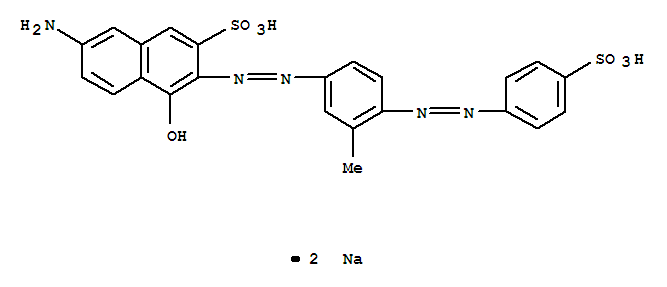 disodium 7-amino-4-hydroxy-3-[[3-methyl-4-[(4-sulphonatophenyl)azo]phenyl]azo]naphthalene-2-sulphonate
