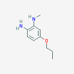 N2-methyl-4-propoxy-1,2-Benzenediamine molecular structure