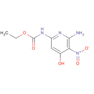 Carbamic acid, (6-amino-4-hydroxy-5-nitro-2-pyridinyl)-, ethyl ester