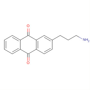 9,10-Anthracenedione, 2-(3-aminopropyl)- molecular structure