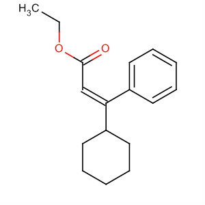 2-Propenoic acid, 3-cyclohexyl-3-phenyl-, ethyl ester, (2Z)-