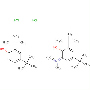 Phenol, 2,2'-[iminobis(methylene)]bis[4,6-bis(1,1-dimethylethyl)-,hydrochloride