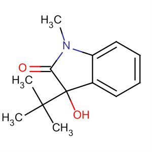 2H-Indol-2-one, 3-(1,1-dimethylethyl)-1,3-dihydro-3-hydroxy-1-methyl-