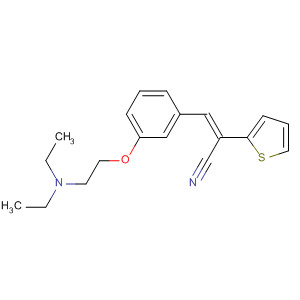 2-Thiopheneacetonitrile,a-[[3-[2-(diethylamino)ethoxy]phenyl]methylene]-, (E)-