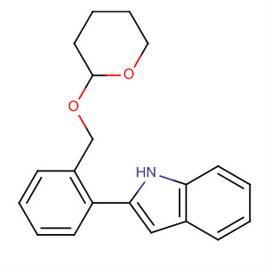 1H-Indole, 2-[2-[[(tetrahydro-2H-pyran-2-yl)oxy]methyl]phenyl]-