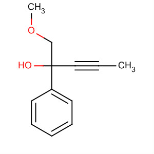 Benzenemethanol, a-(methoxymethyl)-a-1-propynyl- molecular structure