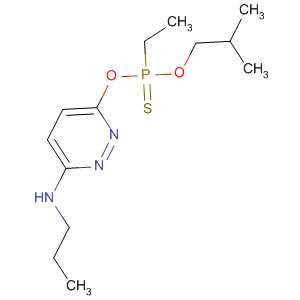 Phosphonothioic acid, ethyl-, O-(2-methylpropyl)O-[6-(propylamino)-3-pyridazinyl] ester