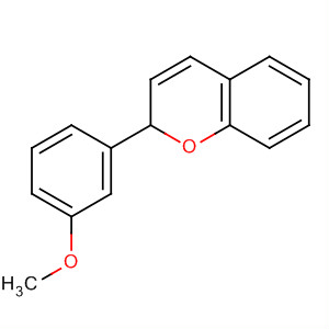 2H-1-Benzopyran, 2-(3-methoxyphenyl)- molecular structure