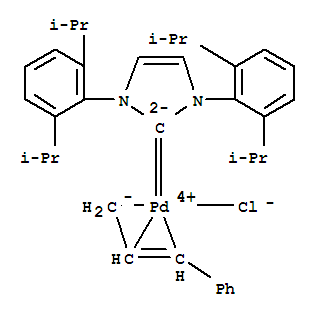 PHENYLALLYLCHLORO-[1,3-BIS(DIISOPROPYLPHENYL)IMIDAZOLE-2-YLIDENE]PALLADIUM(II)