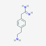2-[4-(2-AMINO-ETHYL)-PHENYL]-ACETAMIDINE molecular structure