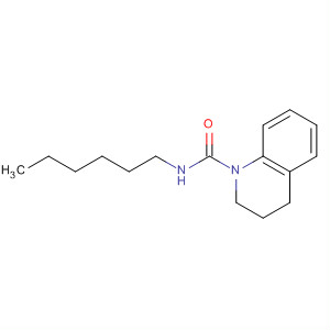 1(2H)-Quinolinecarboxamide, N-hexyl-3,4-dihydro- molecular structure