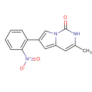 Pyrrolo[1,2-c]pyrimidin-1(2H)-one, 3-methyl-6-(nitrophenyl)- molecular structure