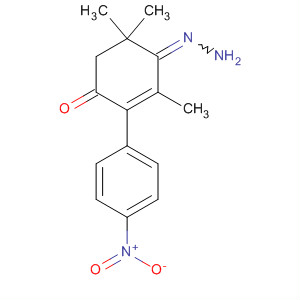 2-Cyclohexen-1-one, 3,5,5-trimethyl-, (4-nitrophenyl)hydrazone molecular structure