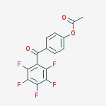 4-ACETOXY-2,3,4,5,6-PENTAFLUOROBENZOPHENONE
