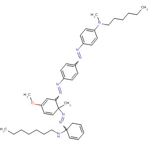 Benzenamine,N-hexyl-4-[[4-[[4-[[4-(hexylmethylamino)phenyl]azo]-5-methoxy-2-methylphenyl]azo]phenyl]azo]-N-methyl-