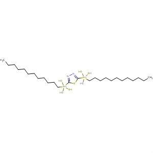 1,3,4-Thiadiazole, 2,5-bis(dodecyltetrathio)- molecular structure