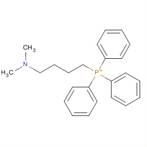 Phosphonium, [4-(dimethylamino)butyl]triphenyl- molecular structure