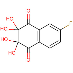 1,4-Naphthalenedione, 6-fluoro-2,3-dihydro-2,2,3,3-tetrahydroxy-