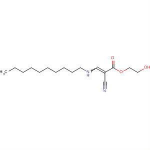 2-Propenoic acid, 2-cyano-3-(decylamino)-, 2-hydroxyethyl ester