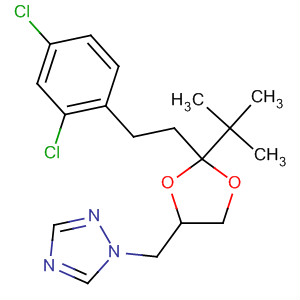 1H-1,2,4-Triazole,1-[[2-[2-(2,4-dichlorophenyl)ethyl]-2-(1,1-dimethylethyl)-1,3-dioxolan-4-yl]methyl]-