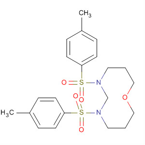 2H-1,5,7-Oxadiazecine, octahydro-5,7-bis[(4-methylphenyl)sulfonyl]- molecular structure