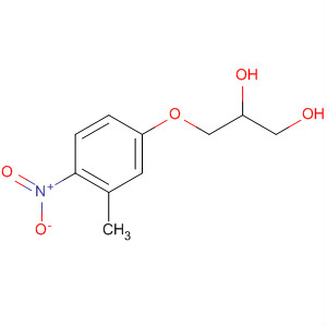 1,2-Propanediol, 3-(3-methyl-4-nitrophenoxy)- molecular structure