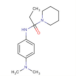 1-Piperidinepropanamide, N-[4-(dimethylamino)phenyl]-