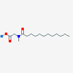 Sodium;2-[dodecanoyl(methyl)amino]acetate