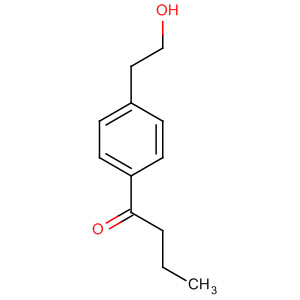 1-Butanone, 1-[4-(2-hydroxyethyl)phenyl]- molecular structure