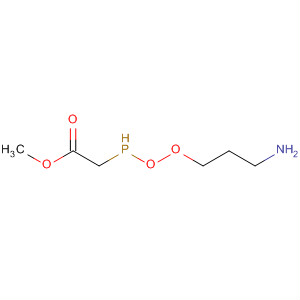 Acetic acid, 2-[(3-aminopropoxy)hydroxyphosphinyl]-, methyl ester