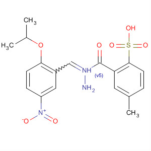 Benzenesulfonic acid, 4-methyl-,2-[[2-(1-methylethoxy)-5-nitrophenyl]methylene]hydrazide