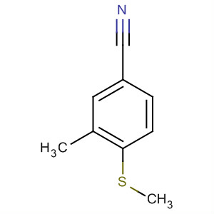 Benzonitrile, 3-methyl-4-(methylthio)- molecular structure
