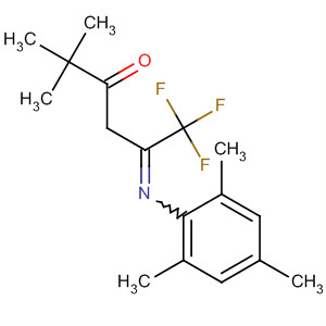 3-Hexanone,6,6,6-trifluoro-2,2-dimethyl-5-[(2,4,6-trimethylphenyl)imino]-