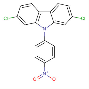 9H-Carbazole, 2,7-dichloro-9-(4-nitrophenyl)-