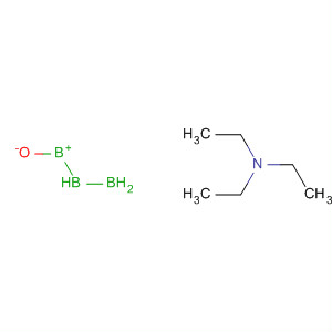 Triborate(1-), octahydro-, hydrogen, compd. withN,N-diethylethanamine (1:1) molecular structure