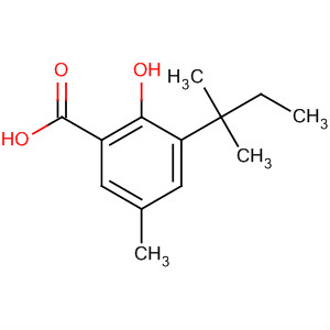 Benzoic acid, 3-(1,1-dimethylpropyl)-2-hydroxy-5-methyl-