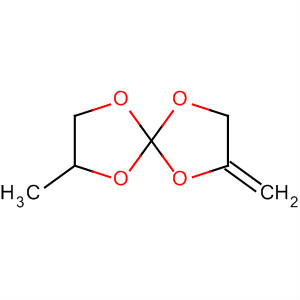 1,4,6,9-Tetraoxaspiro[4.4]nonane, 2-methyl-7-methylene- molecular structure