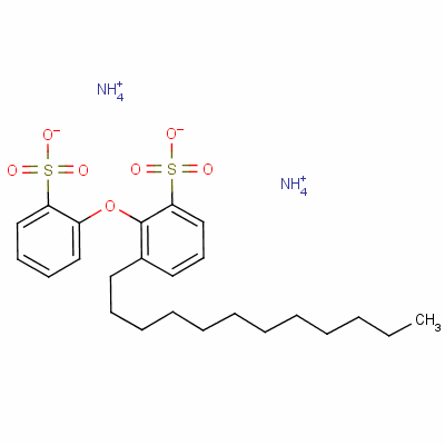 dodecyl(sulphophenoxy)benzenesulphonic acid, ammonium salt