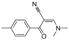 3-(DIMETHYLAMINO)-2-(4-METHYLBENZOYL)ACRYLONITRILE molecular structure