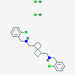 spiro[3.3]heptane-1,5-diylbis[N-(2-chlorobenzyl)methanamine] dihydrochloride